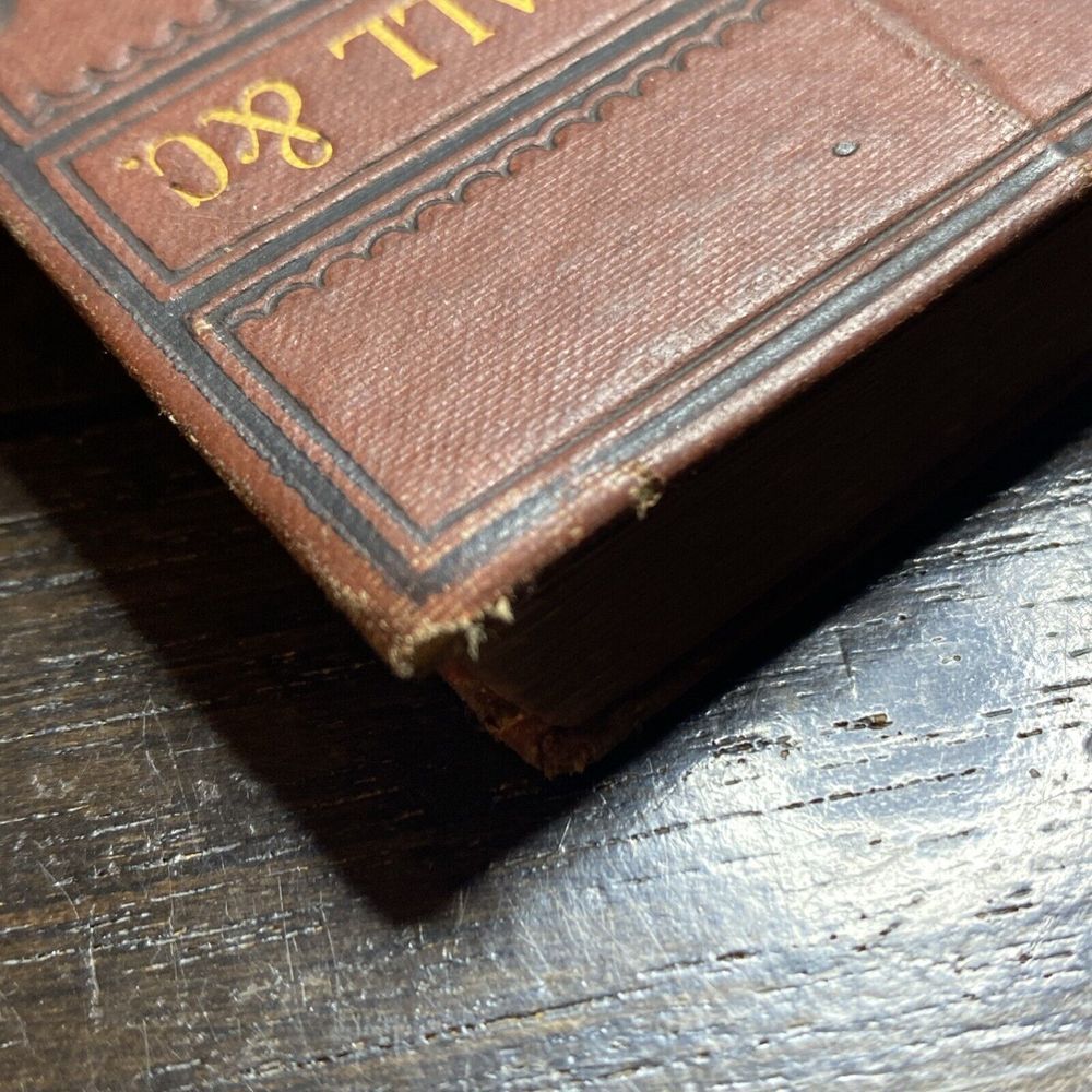 Antique Barry Cornwall &C Vest Pocket Book By James T Fields 1876 - Picture 5 of 16
